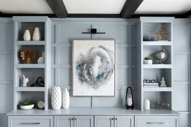 Example of a minimalist home design design in Atlanta