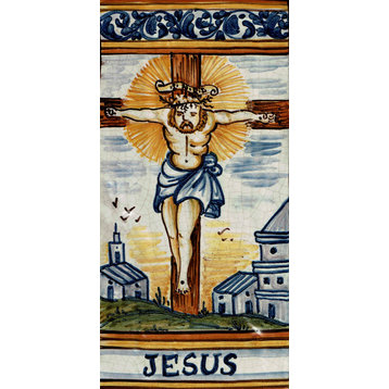 Italian Ceramic Tile, Jesus