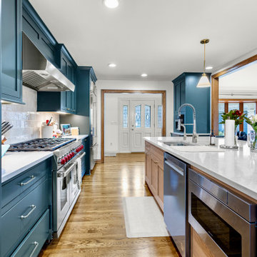 Chef's Kitchen with High End Appliances & Built-in Espresso Maker