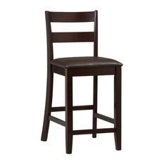 Linon Home Decor Products - Triena Collection Soho Counter Stool, 24" - Bar Stools and Counter Stools
