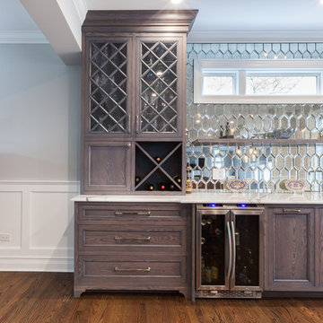 Kitchen Cabinetry & Wet Bar in Clarendon Hills, Illinois