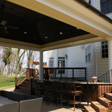 Before & After: Custom Outdoor Living Area
