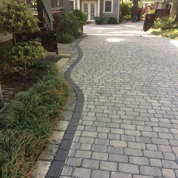 Takoma Park Permeable Paver Driveway