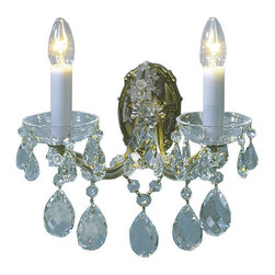 Inviting Home Inc. - Maria Theresa Crystal Sconce, Select Crystal - Wall Sconces
