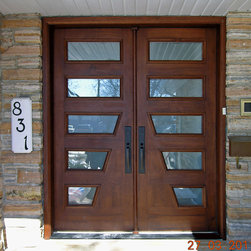 solid wood entrance doors collection - Front Doors