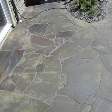 Random Flagstone - Joint Repair - Private Residence