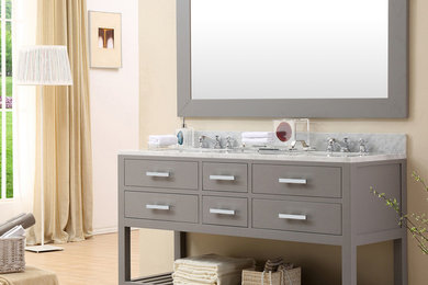 Madalyn 60" Cashmere Grey Bathroom Vanity