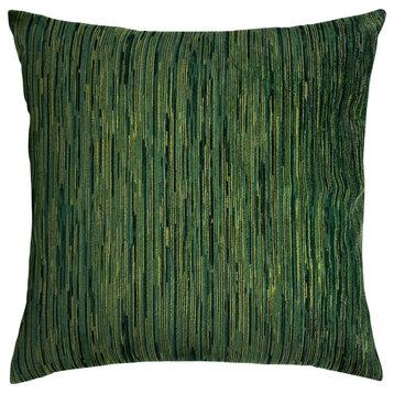 The Pillow Collection Green Kai Throw Pillow, 22"x22"