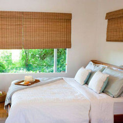 Blinds.com Budget Woven Wood Shades - Roman Shades