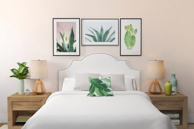 Trendy bedroom photo in San Francisco