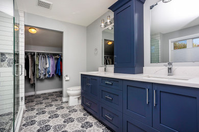 Inspiration for a bathroom remodel in Calgary