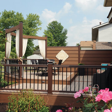 Railing - RadianceRail | Kona with Metal Balusters