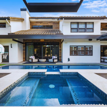 Escape To Backyard Bliss With Our Latest Backyard Renovation In Boca Raton