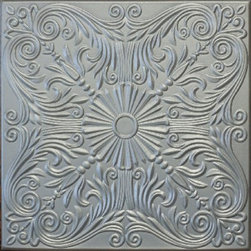 R 139 Styrofoam Ceiling Tile 20x20 - Silver - Ceiling Tile