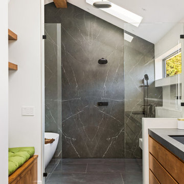 Modern spa - Master suite addition in Woodland Hills