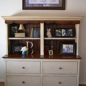 Poplar and Cherry Office File Cabinet