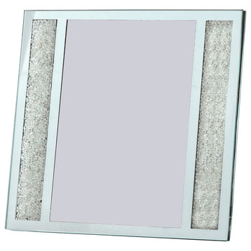 Starlet Crystal Filled Photo Picture Frame, 4"x6", 5x7