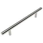 Cosmas - Cosmas 404-160CH Polished Chrome Slim Line Euro Style Bar Pull - Manufacturer: Cosmas