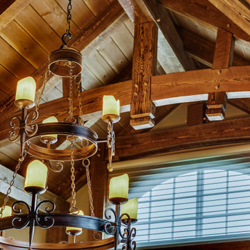 Rustic Timber Home Ceiling