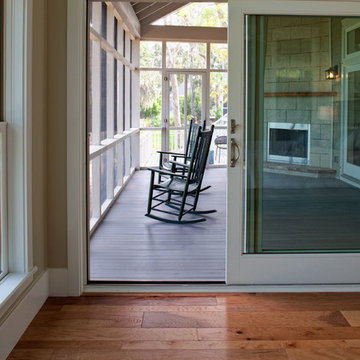 Screen porch from Master Bedroom