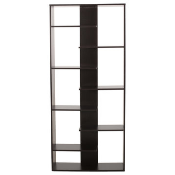Jakin Modern Geometric High Shelf Bookcase