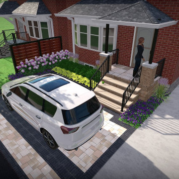 High Park North Front Yard Parking Pad