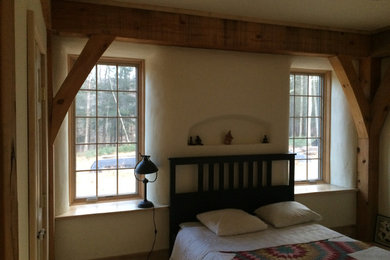 Mountain style bedroom photo in New York