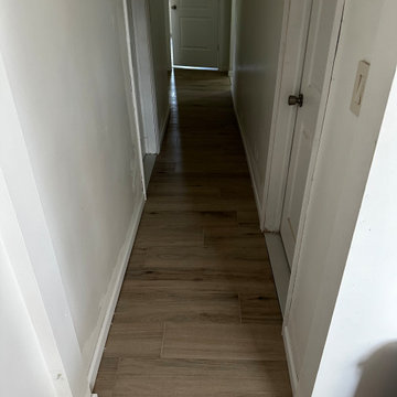 Current Canton water damaged main floor and Bathroom renovation