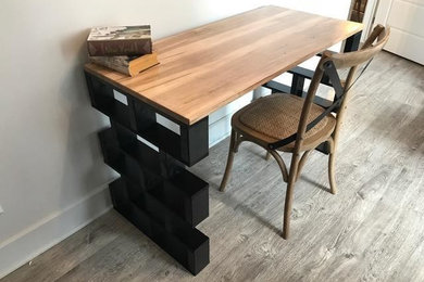 Art Deco Style Maple Wood Desk