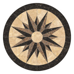 Oshkosh Designs Andromeda Inlay Medallion - Flooring