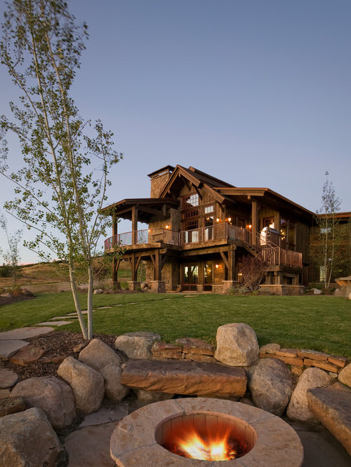 Rustic Fire Pit | Houzz