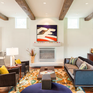 Transitional Living Room