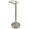 Kingston Brass Freestanding Toilet Paper Holder, Brushed Nickel