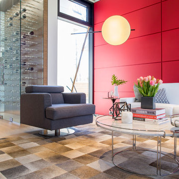 Warm modern executive home