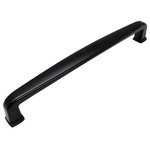 Cosmas - Cosmas 4392-160FB Flat Black 6-5/16&rdquo; CTC Cabinet Pull - High Quality Flat Black Finish