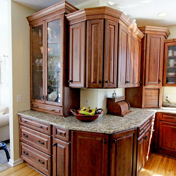 Maple Cabinets with Granite Countertops ~ Olmsted Falls, OH