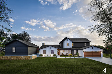 Inspiration for an exterior home remodel in Austin