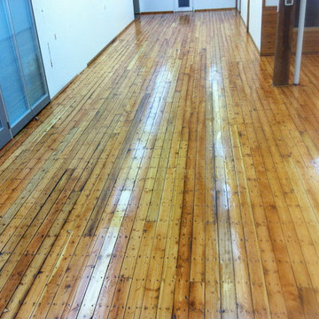 sanding and refinishing with oil base finish.