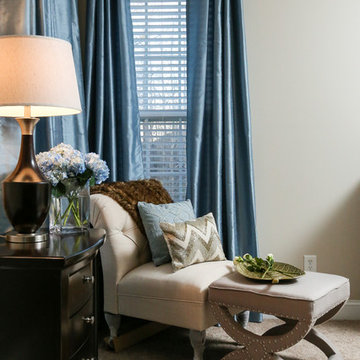 Spa Blue Master Bedroom - South Carolina