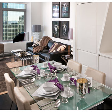 "W" NYC - Living Room/Dining