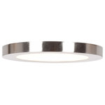 Access Lighting - Disc LED Round Flush Mount, Brushed Steel, 7.5" - Access Lighting is a contemporary lighting brand in the home-furnishings marketplace.  Access brings modern designs paired with cutting-edge technology. We curate the latest designs and trends worldwide, making contemporary lighting accessible to those with a passion for modern lighting.