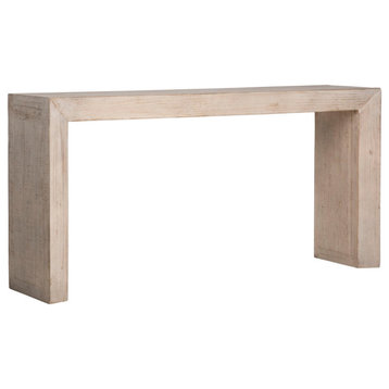 Bevel Washed Waterfall Console