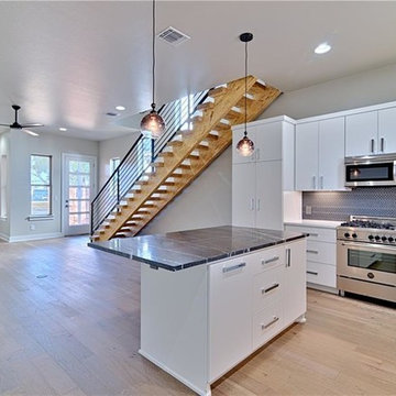 Austin Modern Condo - Wire Brushed Gritstone White Oak