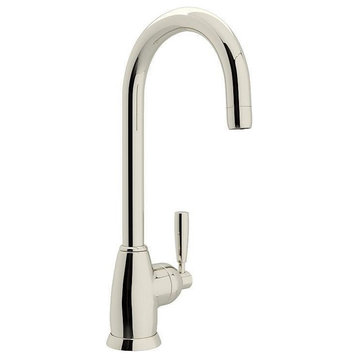 Rohl Perrin and Rowe Bar Faucet, Polished Nickel