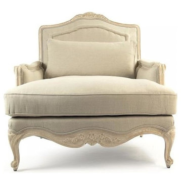 Lounge Chair COLBEY Cream
