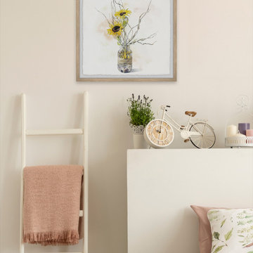 "Sunflower Bloom II" Framed Painting Print
