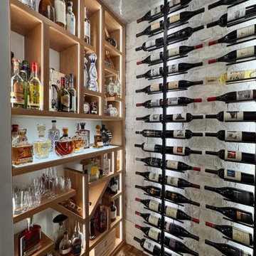Breathtaking Wine Display using Contemporary Wine Cellars