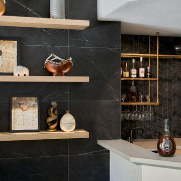 Stunning Entertainment Center & Bar