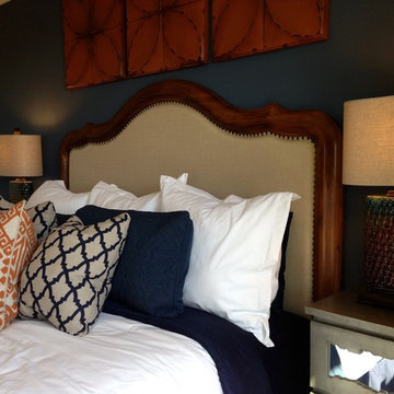 Interior Design - Canyon Lakes (Navy & Rust)