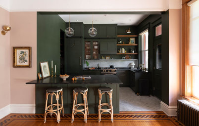 Kitchen of the Week: Rich Color and Style in a 19th-Century Condo